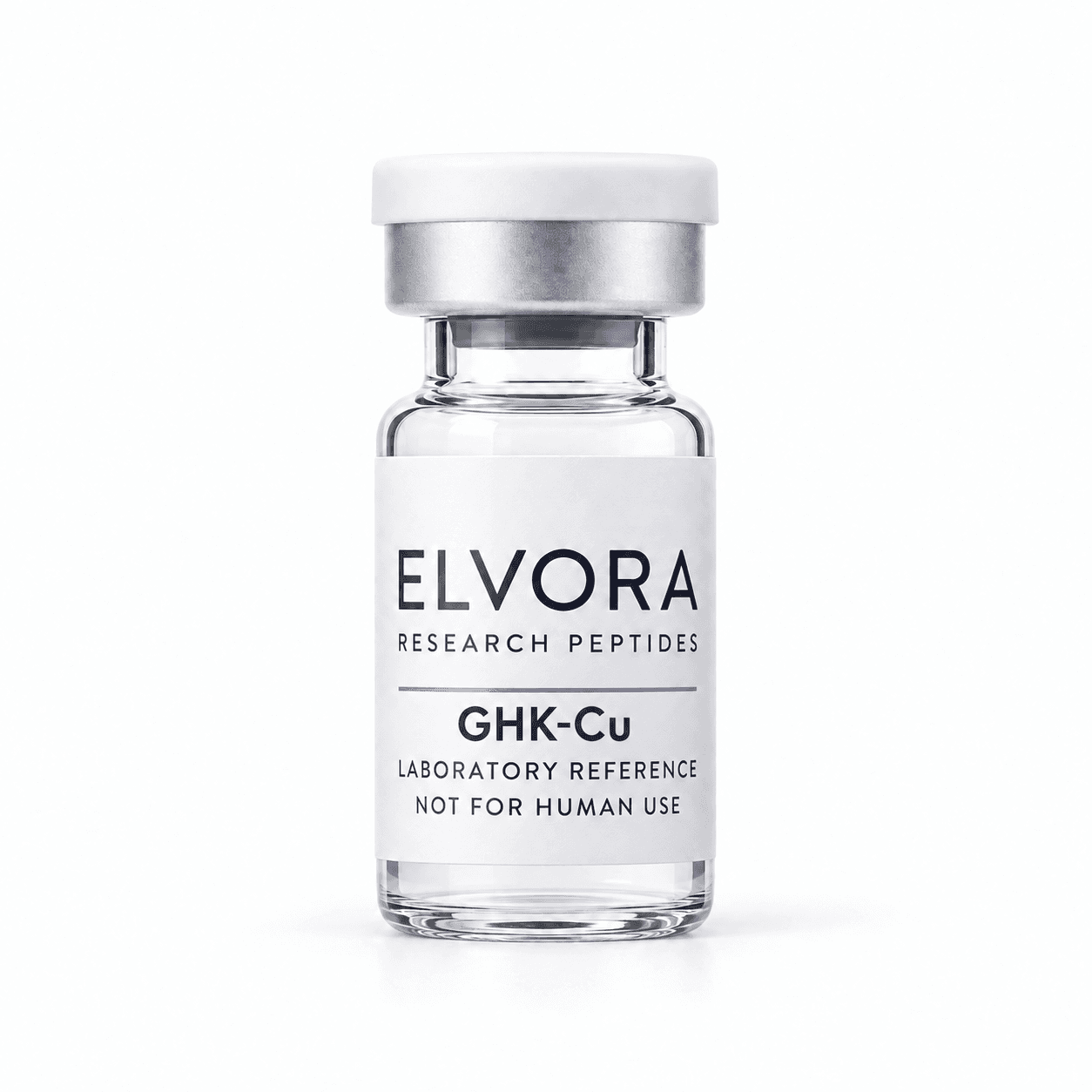 Neutral Elvora product visual for GHK-Cu